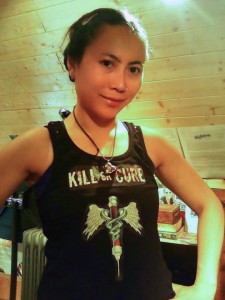 Kill or Cure T-shirt prototype