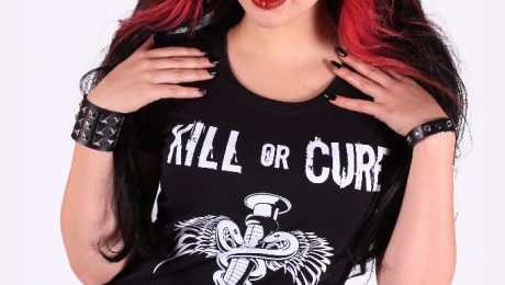 Dani Divine in Kill or Cure T-shirt